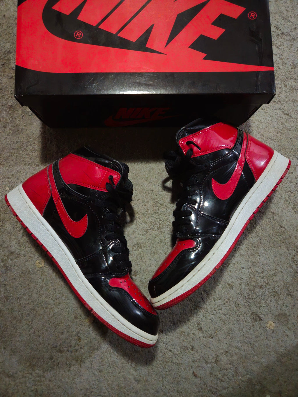 Jordan 1 High Bred Toe