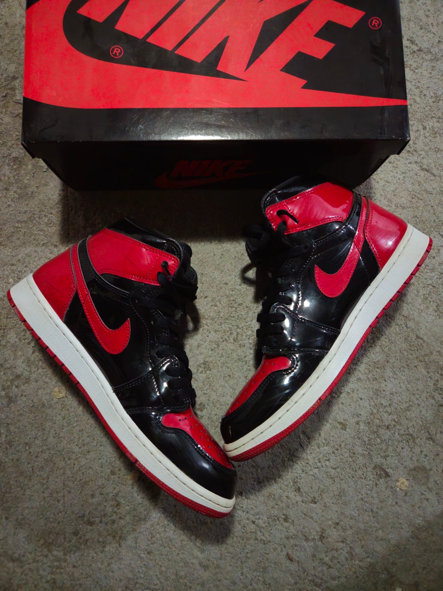 Jordan 1 High Bred Toe