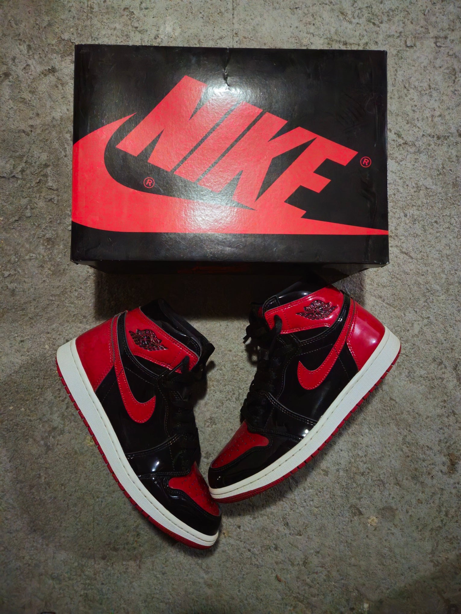 Jordan 1 High Bred Toe