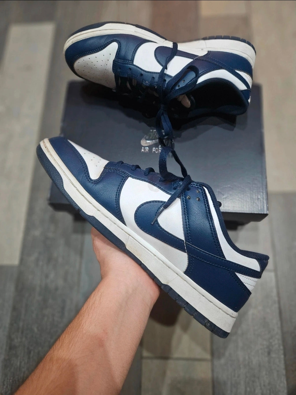 Nike Navy Blue Dunk Low