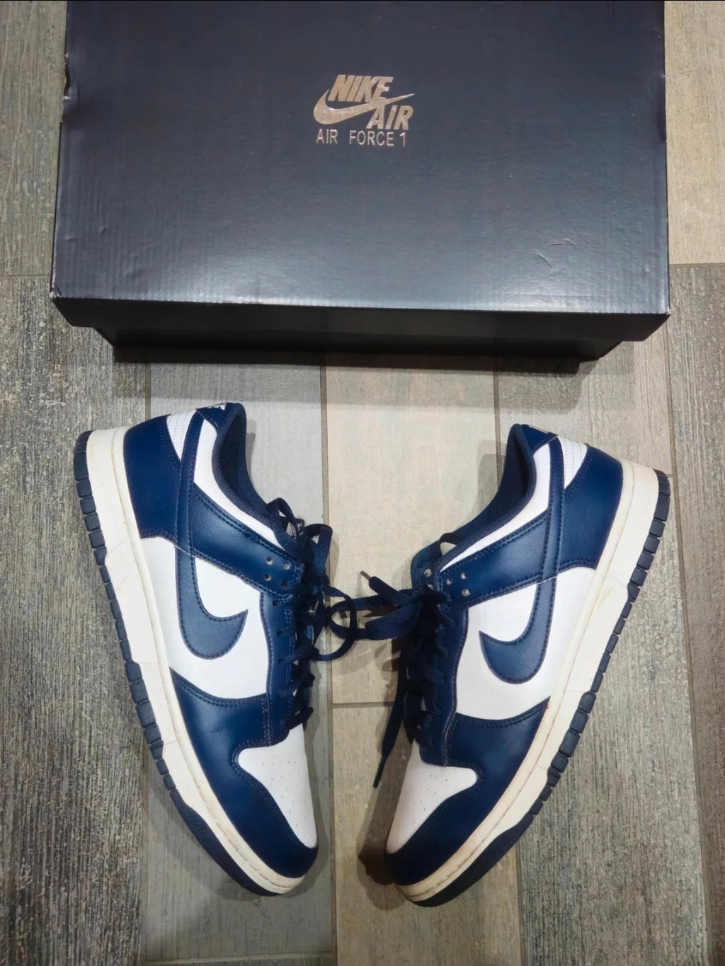 Nike Navy Blue Dunk Low