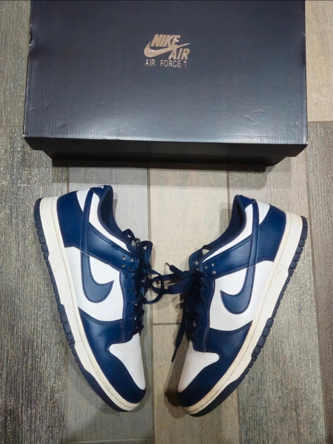 Nike Navy Blue Dunk Low