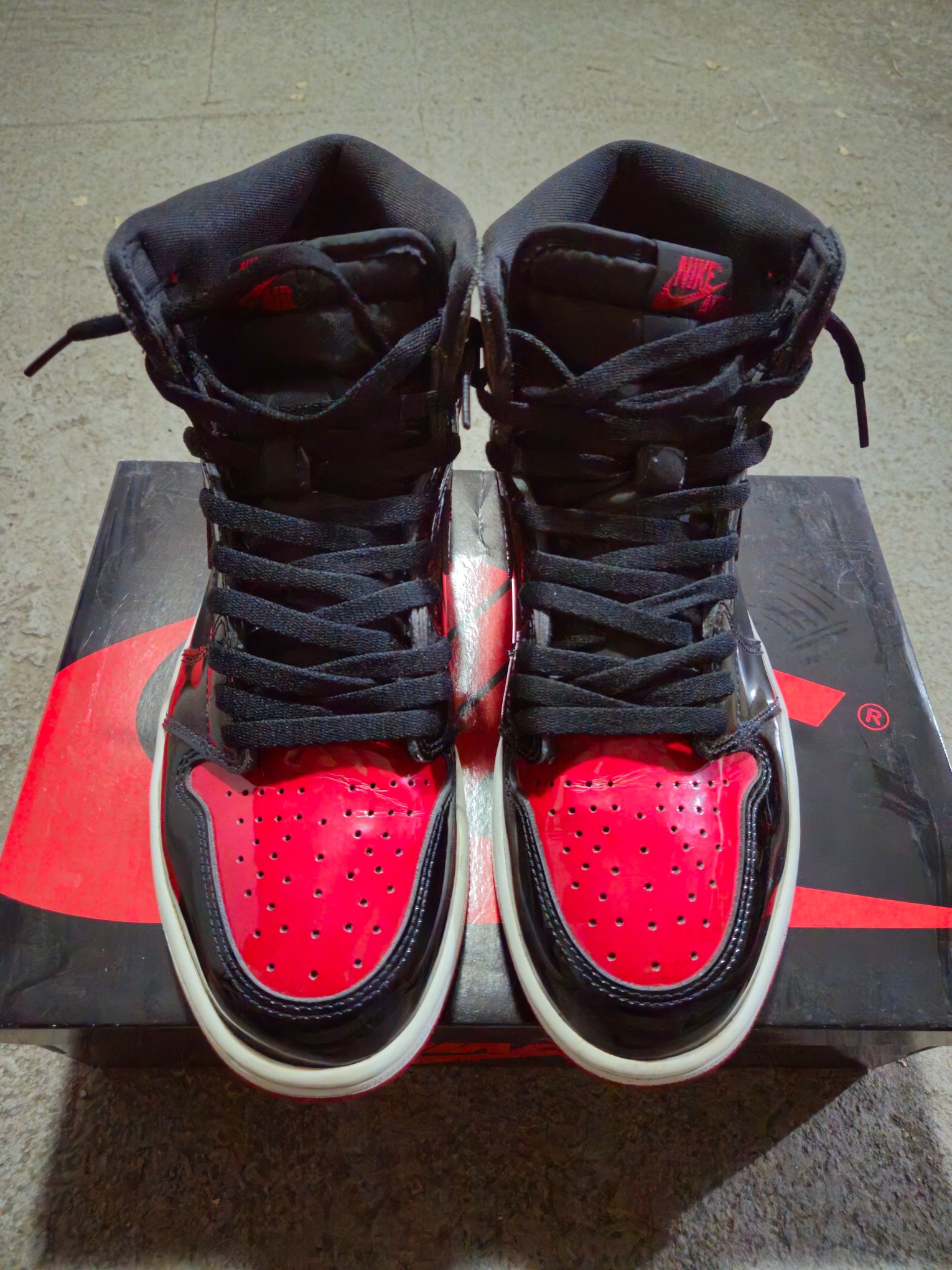 Jordan 1 High Bred Toe