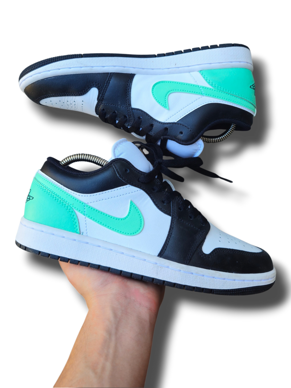 Nike Air Jordan 1 Low "Green Glow" - eredeti, használt (553558-131)