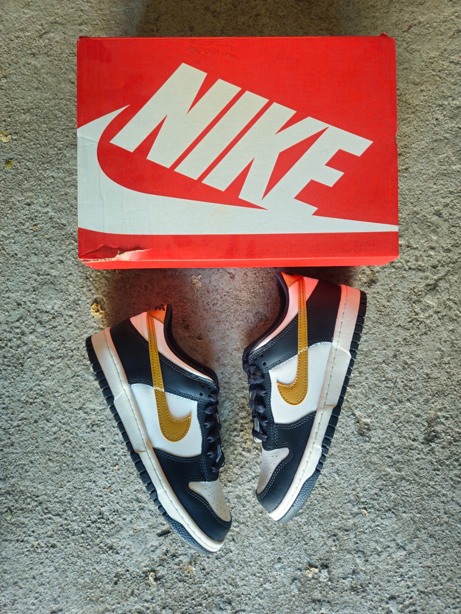 Nike Dunk Low Metalic Gold