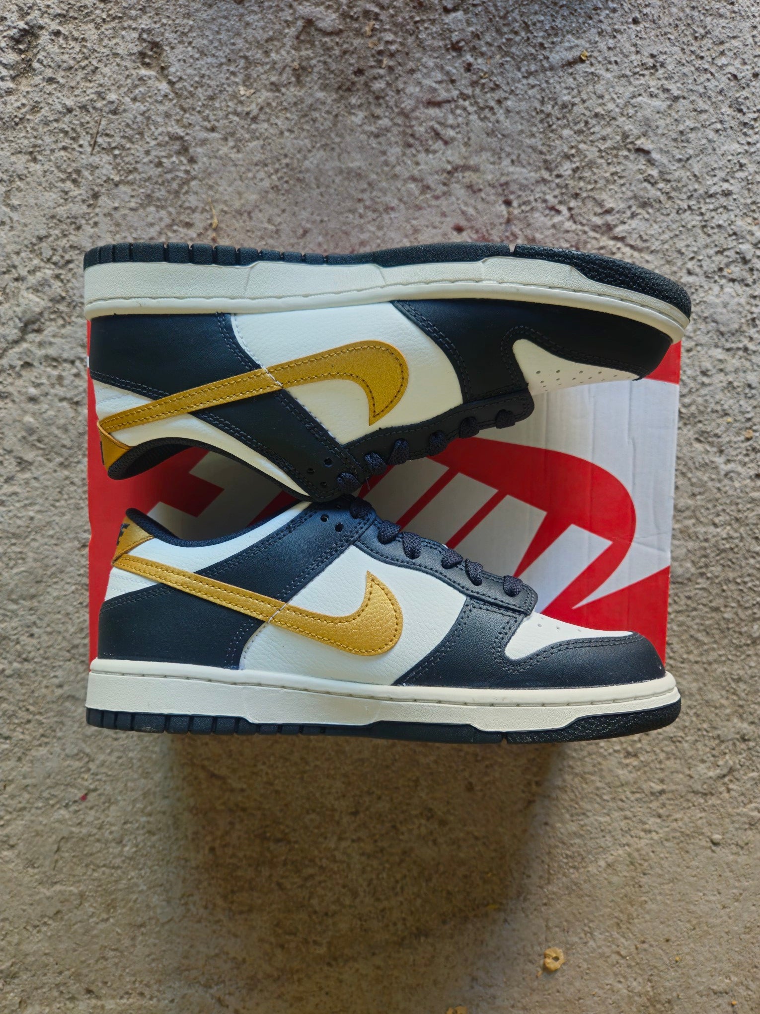 Nike Dunk Low Metalic Gold
