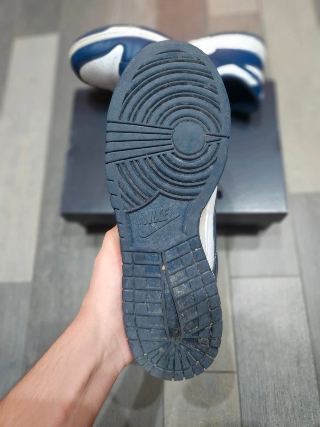 Nike Navy Blue Dunk Low