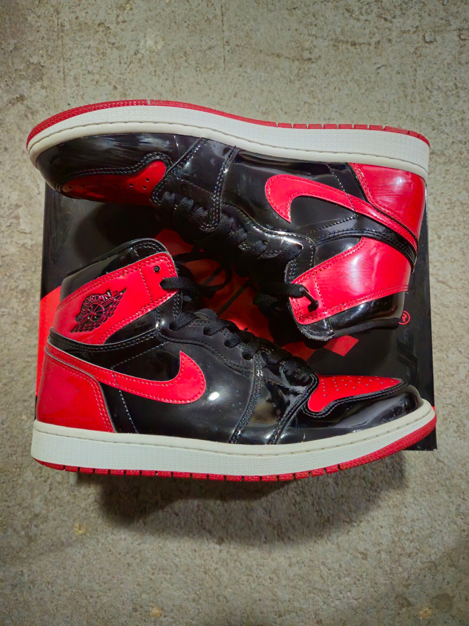 Jordan 1 High Bred Toe
